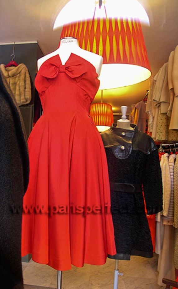 Famous vintage clothing store Palais Royal Paris